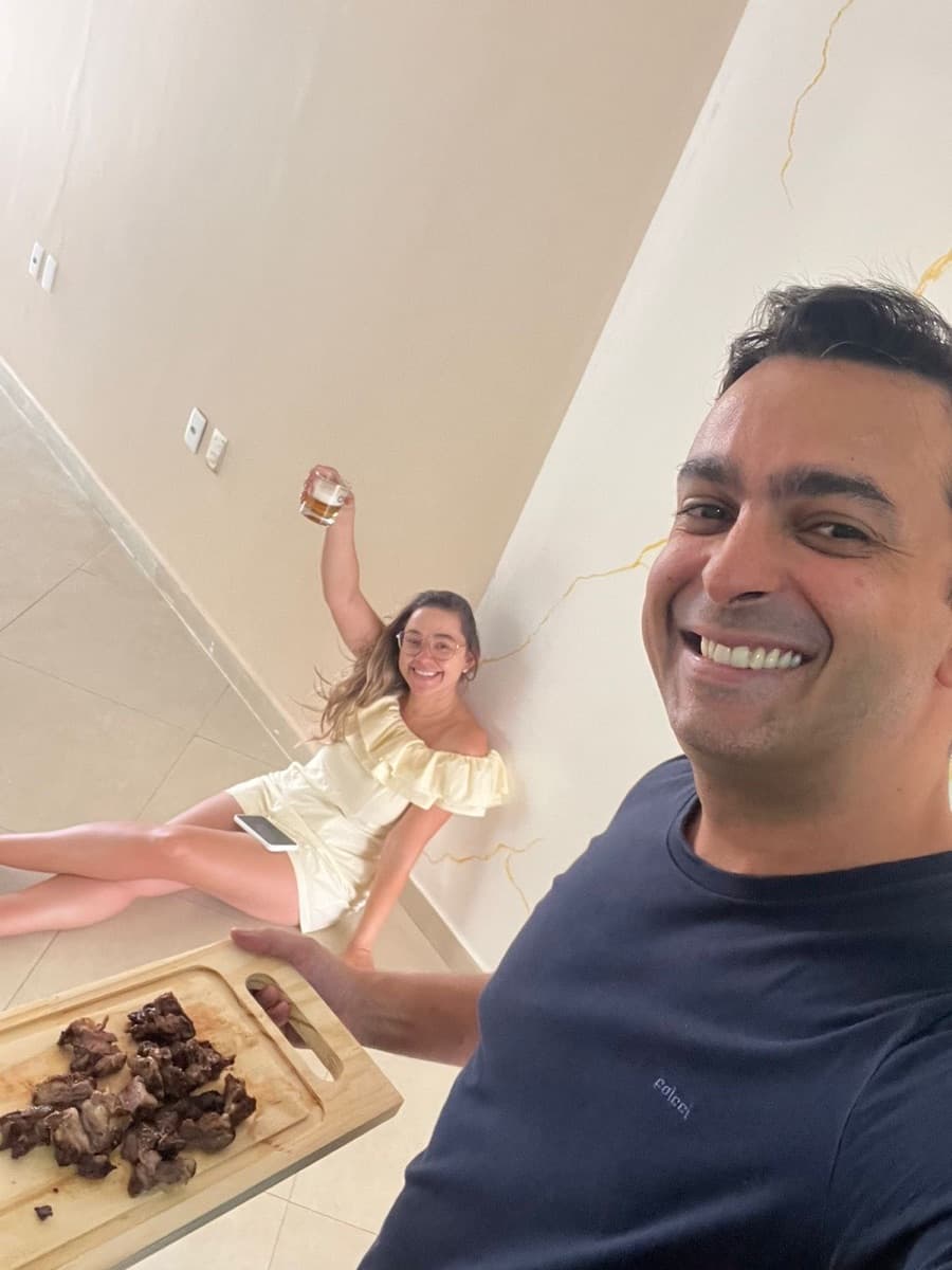 O primeiro Churrasco